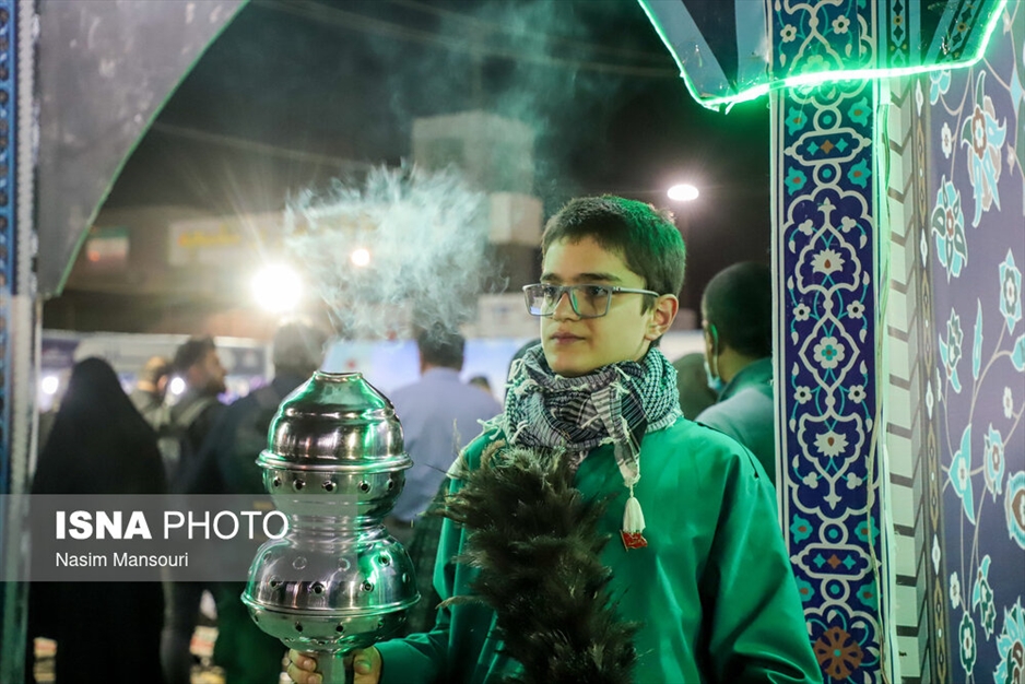 تردد شبانه زائران اربعین حسینی از مرز شلمچه