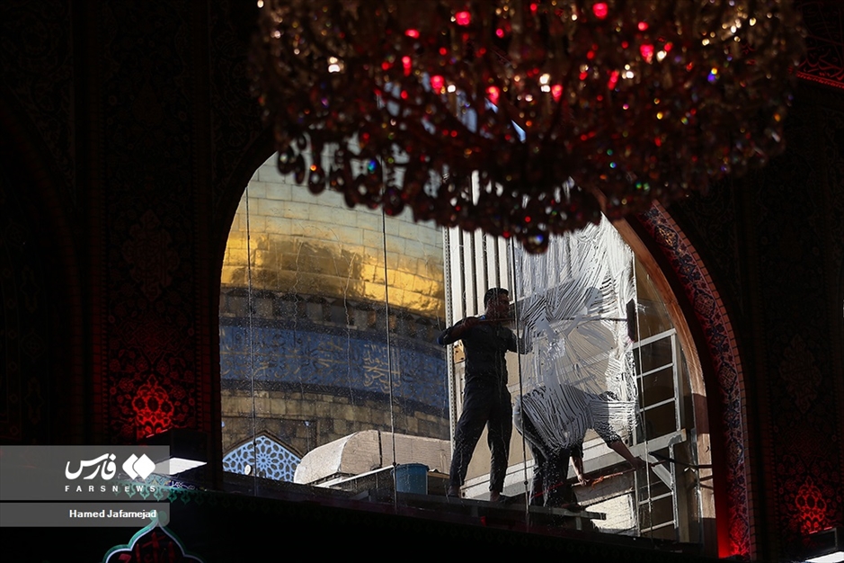 عزاداران اربعین حسینی در کربلا