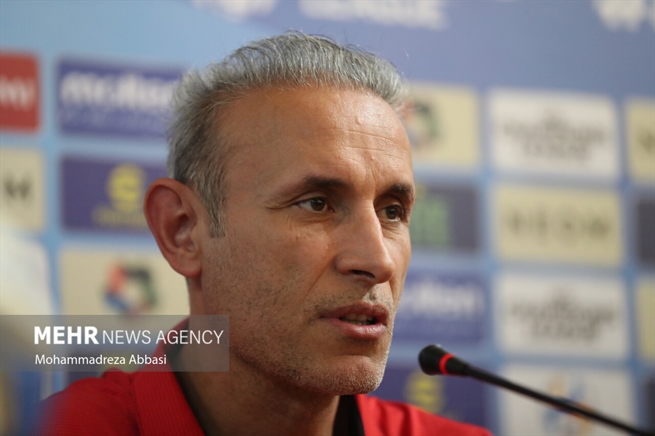 نشست خبری سرمربی تیم فوتبال پرسپولیس تهران