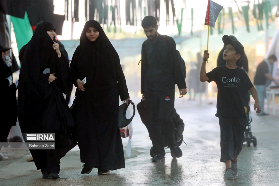 تردد زائران اربعین از مرز خسروی