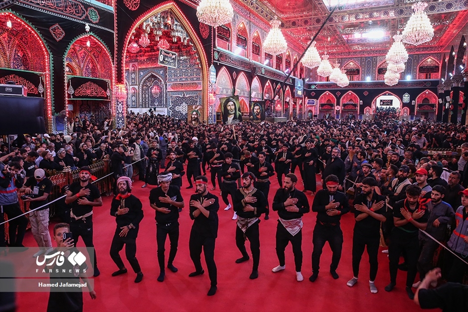 عزاداران اربعین حسینی در کربلا