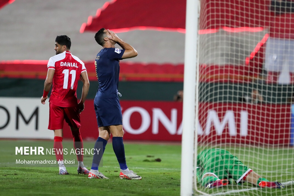 دیدار تیم های فوتبال پرسپولیس تهران و النصر عربستان