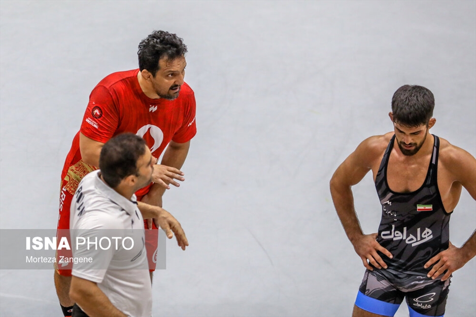 آخرین تمرین تیم ملی کشتی آزاد پیش از مسابقات قهرمانی جهان ۲۰۲۳