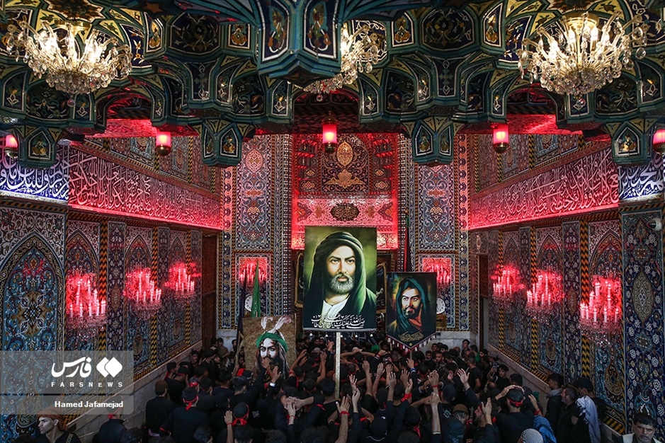 عزاداران اربعین حسینی در کربلا