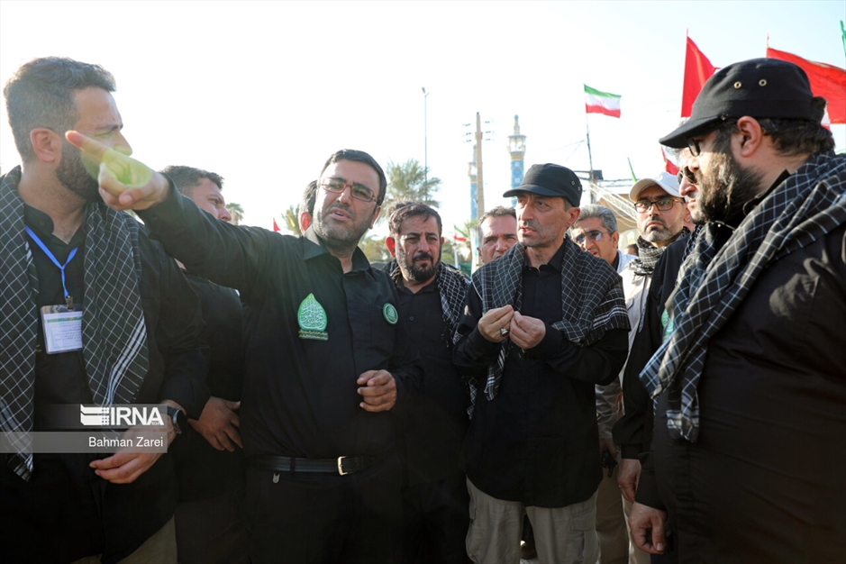 تردد زائران اربعین از مرز خسروی