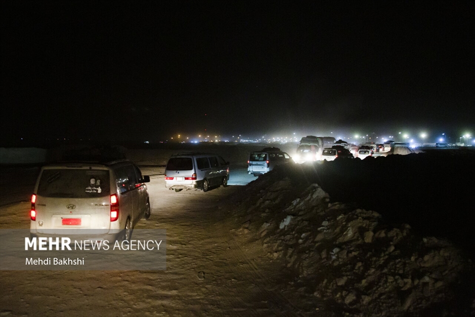 بازگشت شبانه زائران اربعین