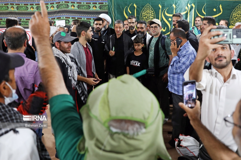 تردد زائران اربعین از مرز خسروی