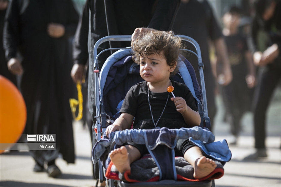 پیاده روی اربعین- کودکان حسینی