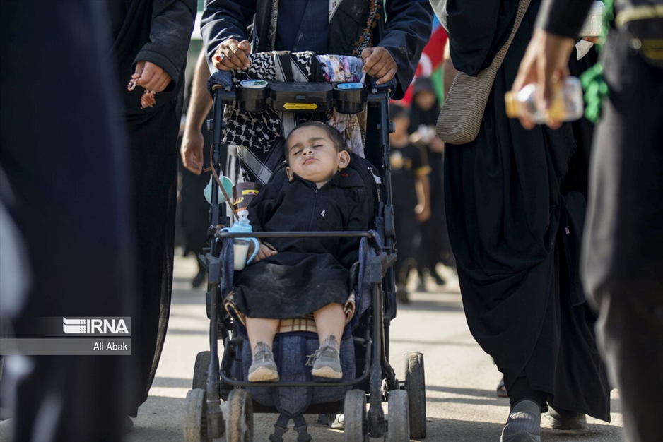 پیاده روی اربعین- کودکان حسینی