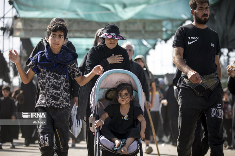 پیاده روی اربعین- کودکان حسینی