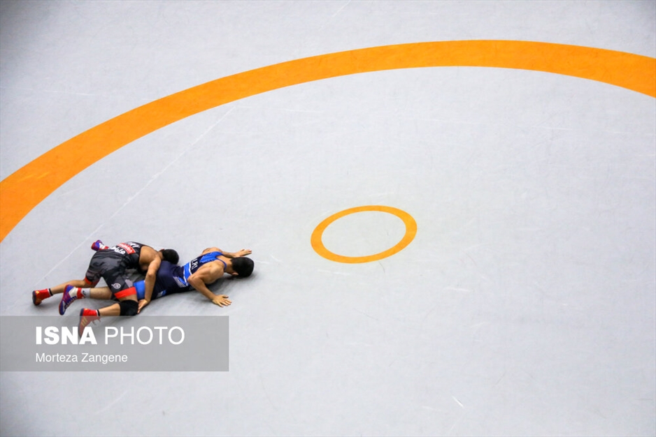 آخرین تمرین تیم ملی کشتی آزاد پیش از مسابقات قهرمانی جهان ۲۰۲۳