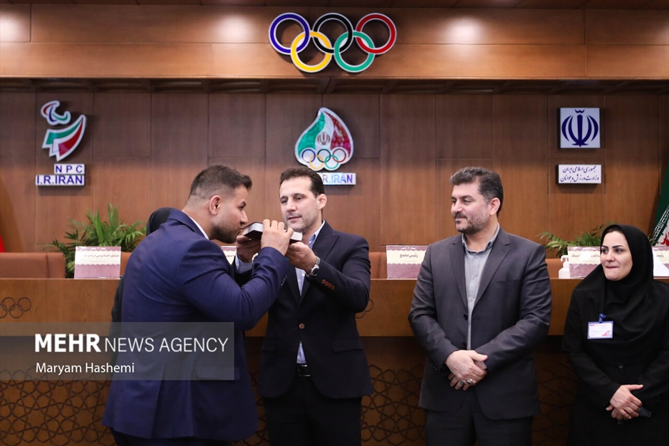 مراسم پایان تعلیق جودو