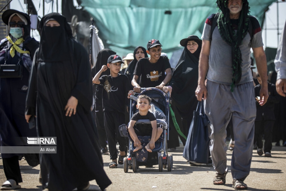 پیاده روی اربعین- کودکان حسینی