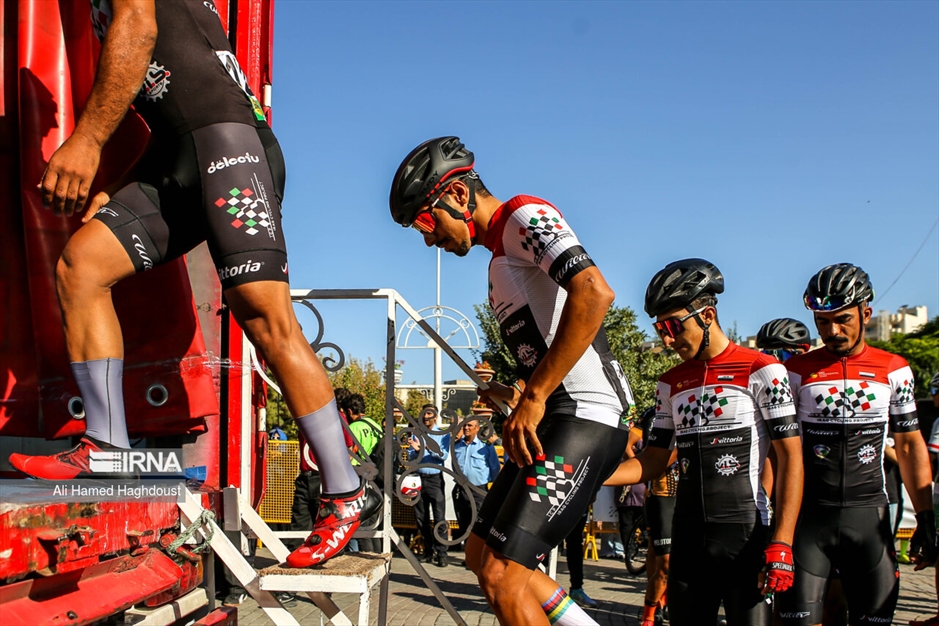 مرحله اول تور دوچرخه سواری ایران- آذربایجان