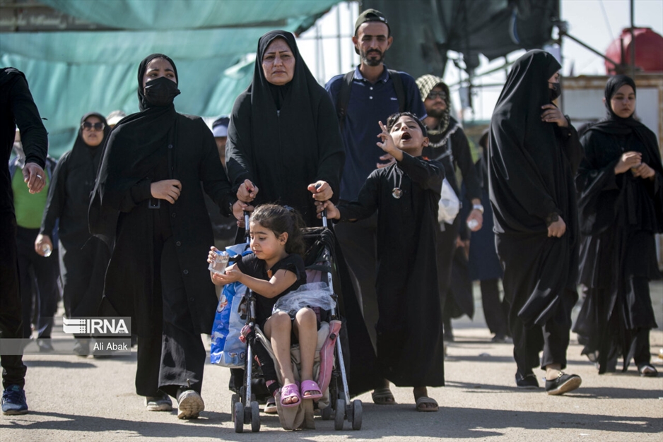 پیاده روی اربعین- کودکان حسینی