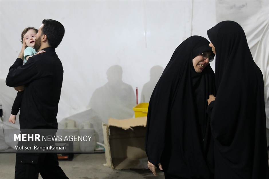 خدمات هلال احمر در درمانگاه‌های سامرا و کاظمین