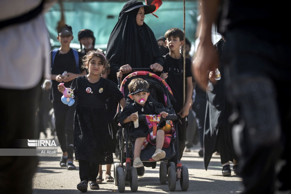 پیاده روی اربعین- کودکان حسینی