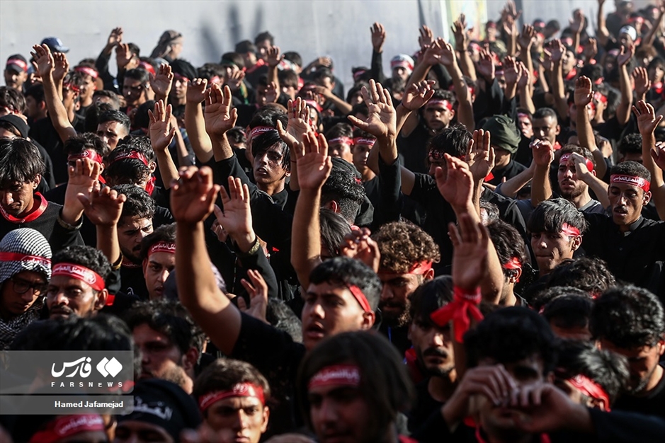 عزاداران اربعین حسینی در کربلا