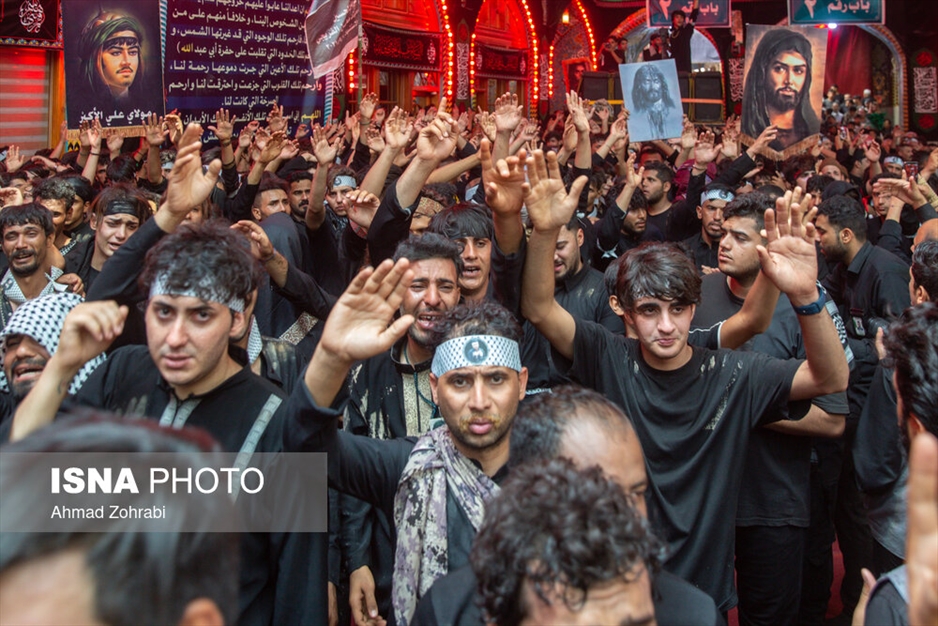 ورود و عزاداری زائران حسینی به کربلا