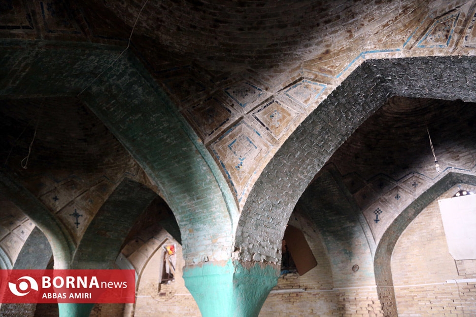 وضعیت مسجد حاج میرزا کریم صراف شیراز 