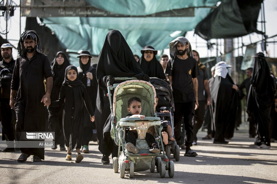 پیاده روی اربعین- کودکان حسینی