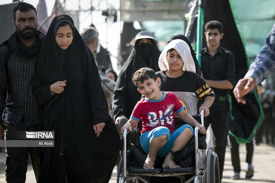 پیاده روی اربعین- کودکان حسینی