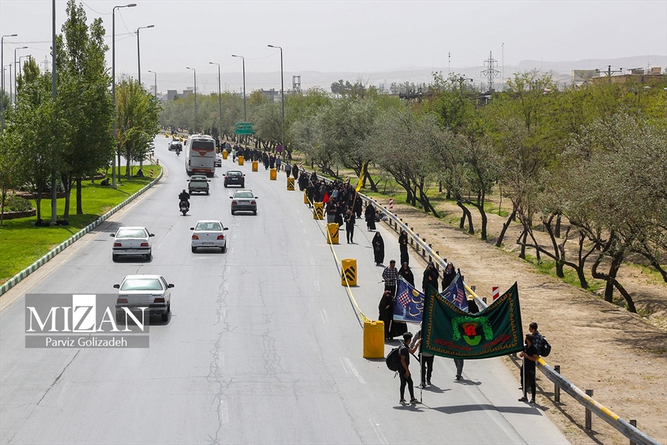  پیاده تا حرم