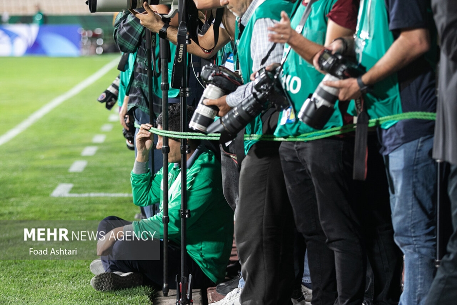 دیدار تیم های فوتبال پرسپولیس تهران و النصر عربستان