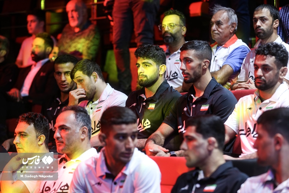 افتتاحیه ساختمان جدید فدراسیون کشتی