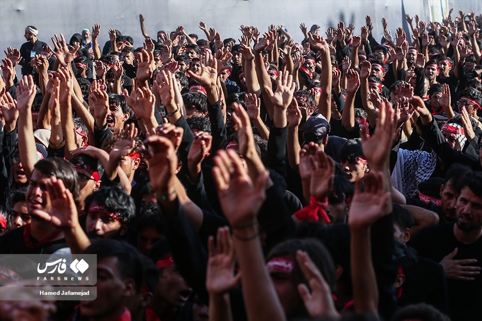 عزاداران اربعین حسینی در کربلا