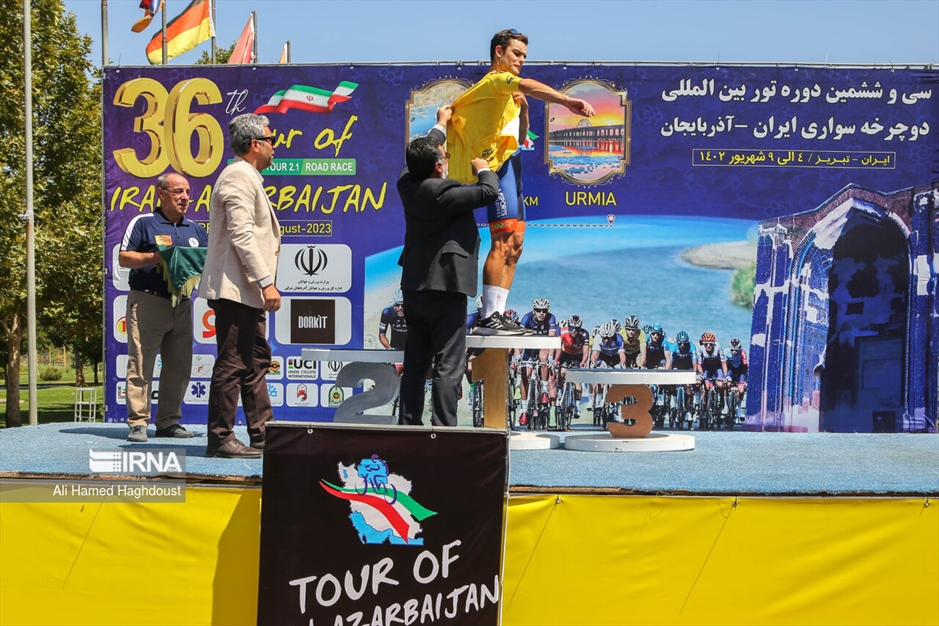 مرحله اول تور دوچرخه سواری ایران- آذربایجان