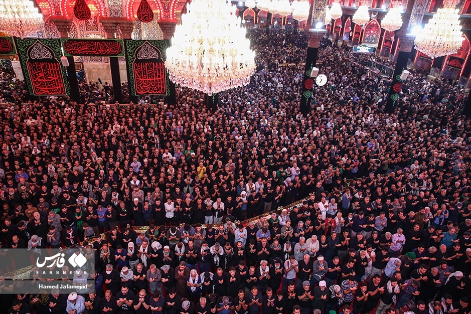 عزاداران اربعین حسینی در کربلا