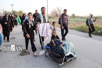  پیاده روی اربعین از مسیر طریق العلما