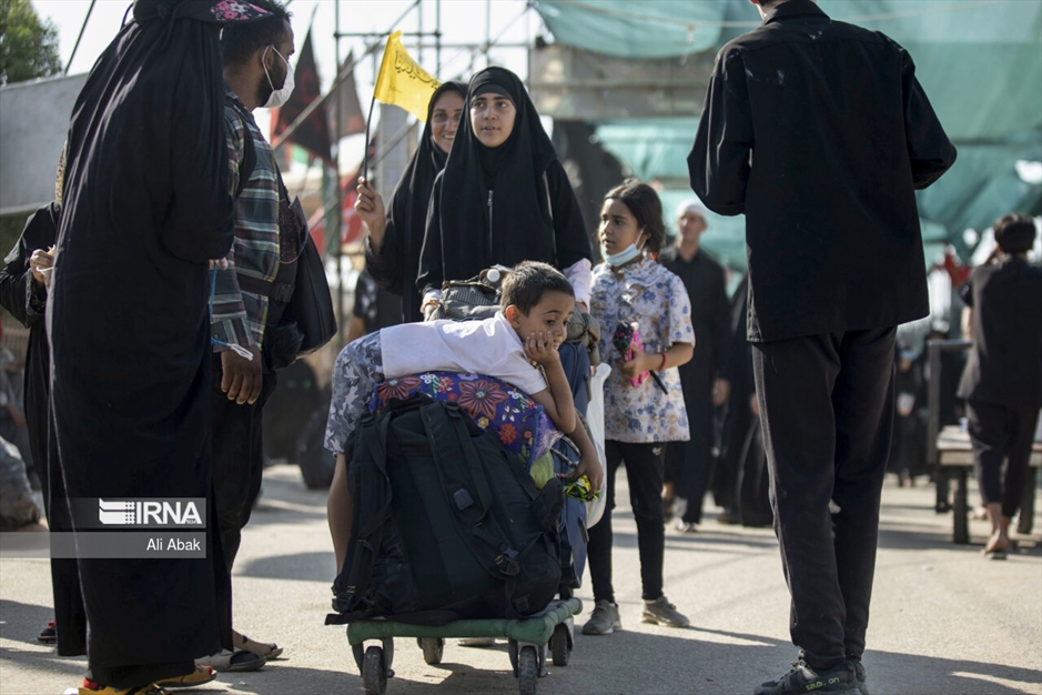 پیاده روی اربعین- کودکان حسینی