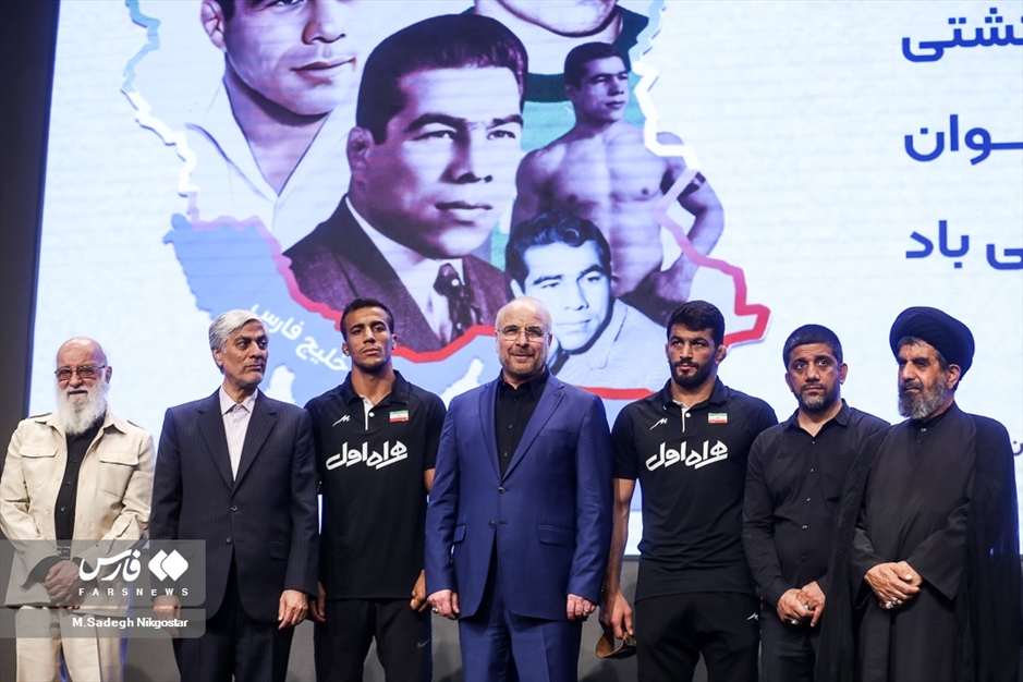 افتتاحیه ساختمان جدید فدراسیون کشتی