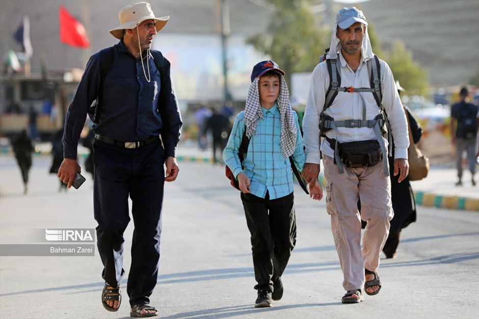 تردد زائران اربعین از مرز خسروی
