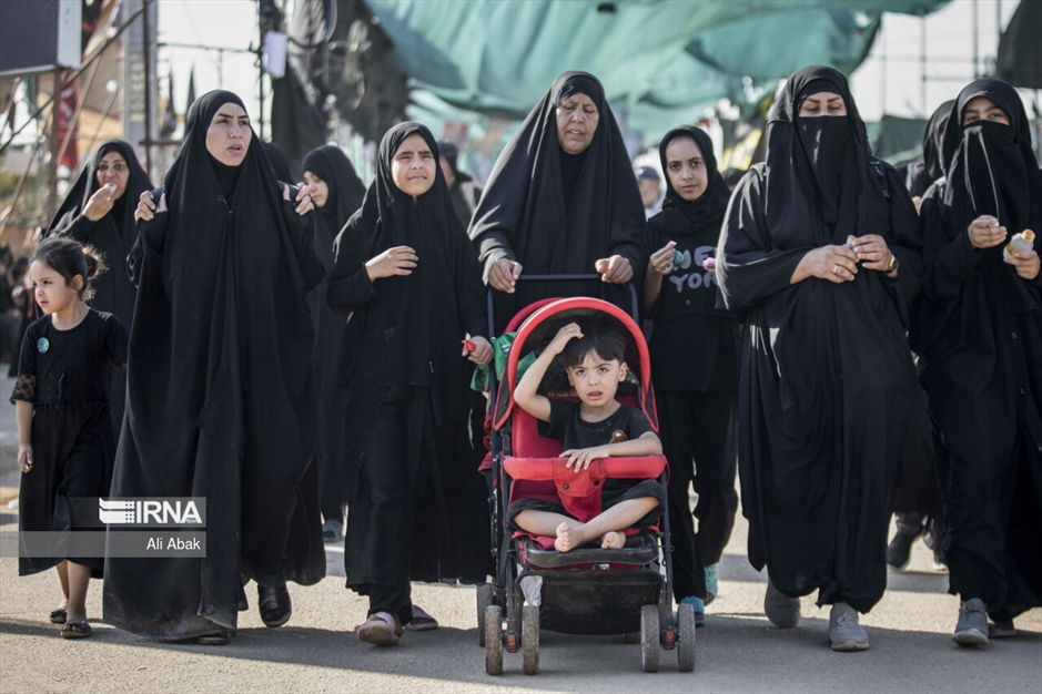 پیاده روی اربعین- کودکان حسینی