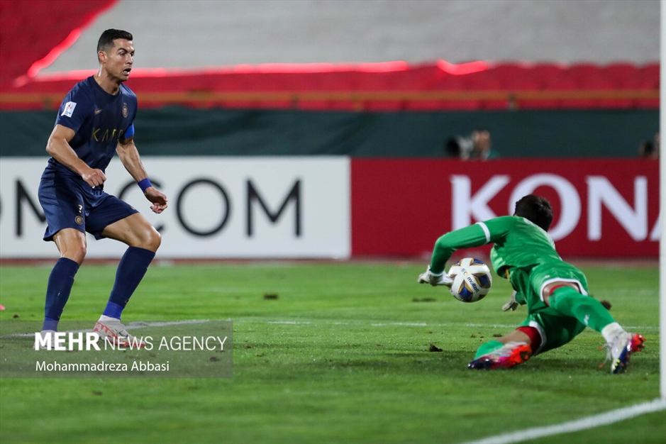 دیدار تیم های فوتبال پرسپولیس تهران و النصر عربستان