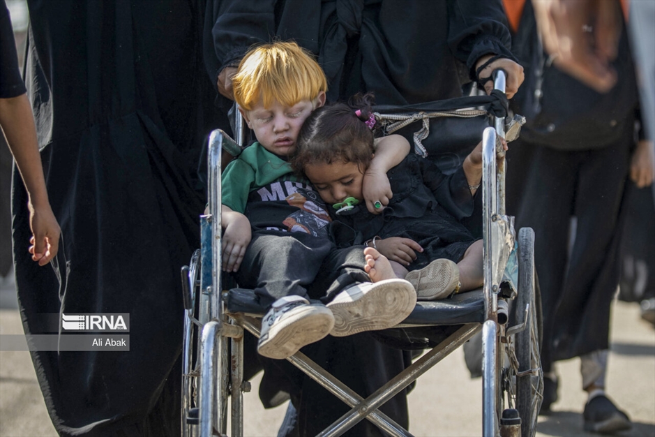 پیاده روی اربعین- کودکان حسینی