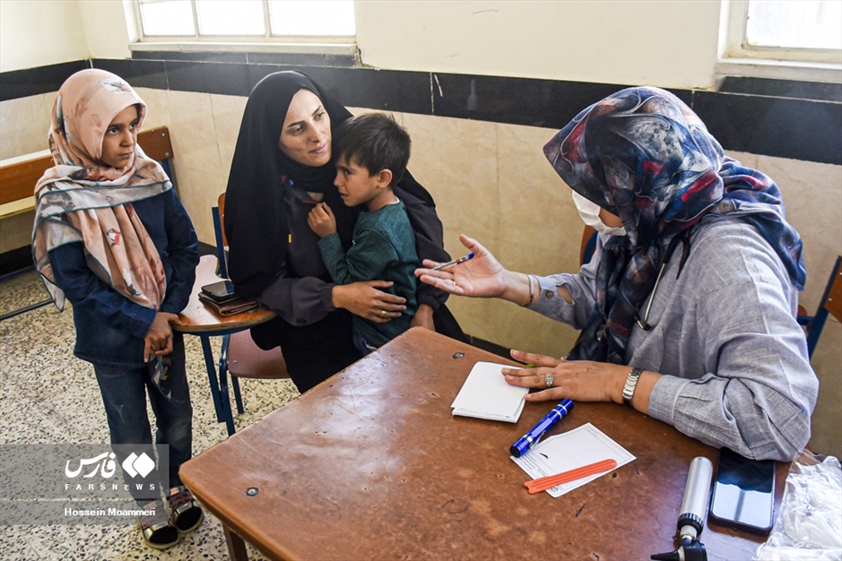 اردوی جهادی در «روستای ناوه» خراسان شمالی