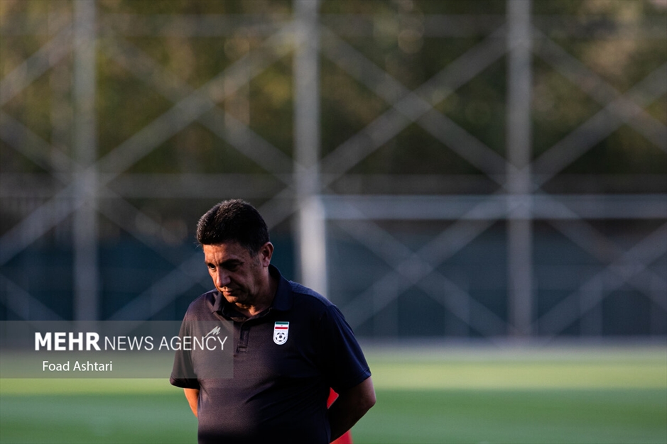 تمرین تیم ملی فوتبال ایران