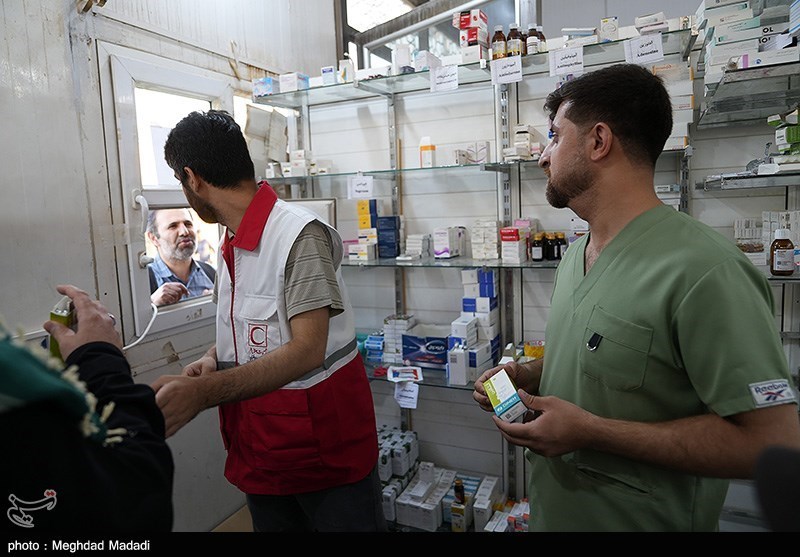 خدمات رسانی هلال احمر در نجف اشرف