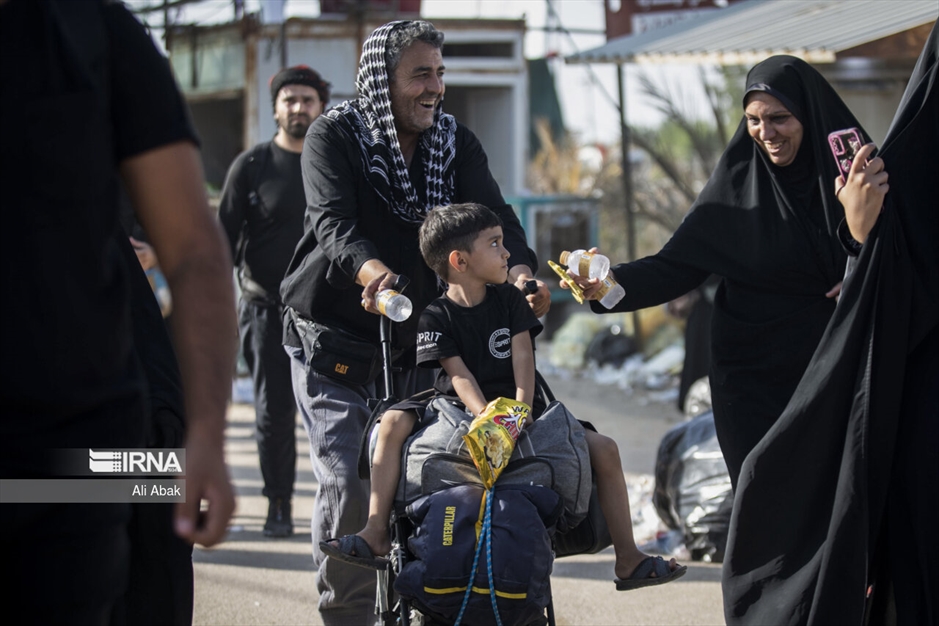 پیاده روی اربعین- کودکان حسینی