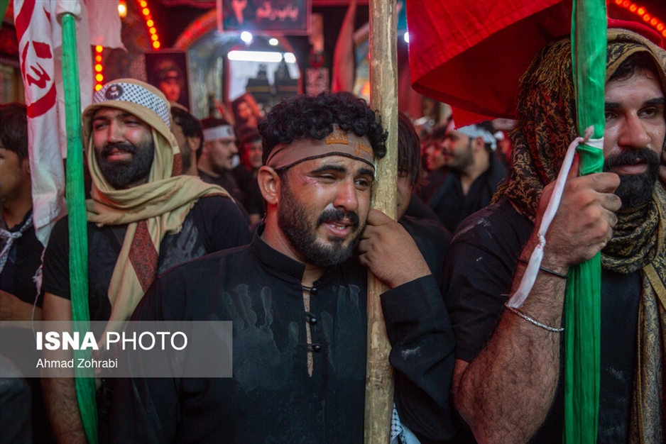 ورود و عزاداری زائران حسینی به کربلا