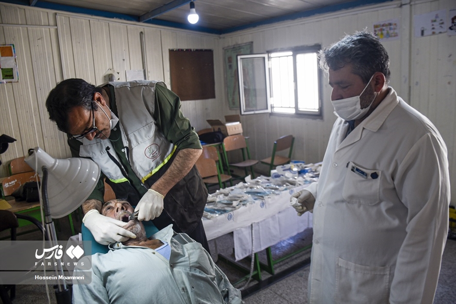 اردوی جهادی در «روستای ناوه» خراسان شمالی