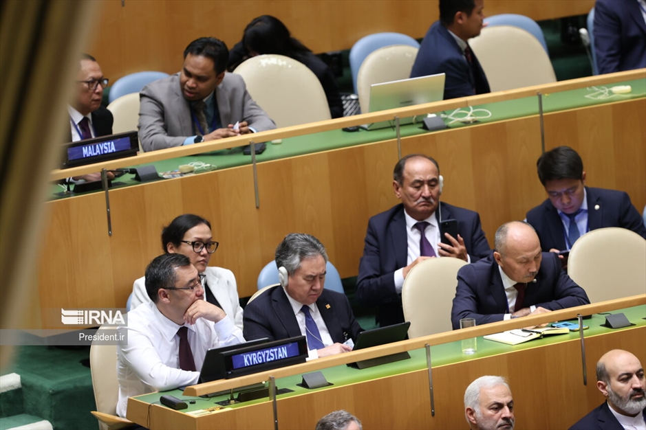 سخنرانی رئیس جمهور در هفتاد و هشتمین مجمع عمومی سازمان ملل