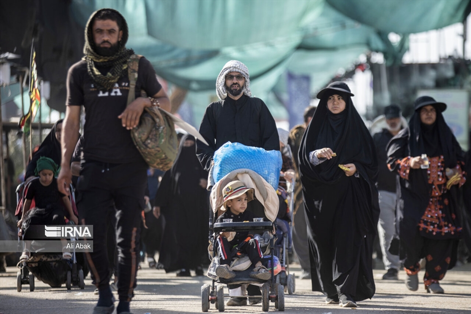 پیاده روی اربعین- کودکان حسینی