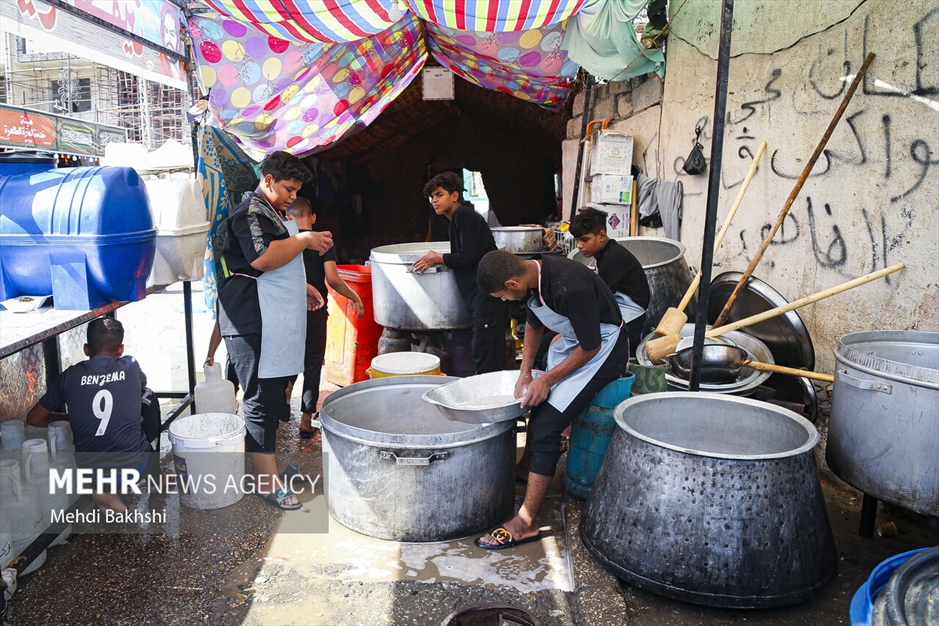 جمع آوری موکب‌های اربعین در کربلا