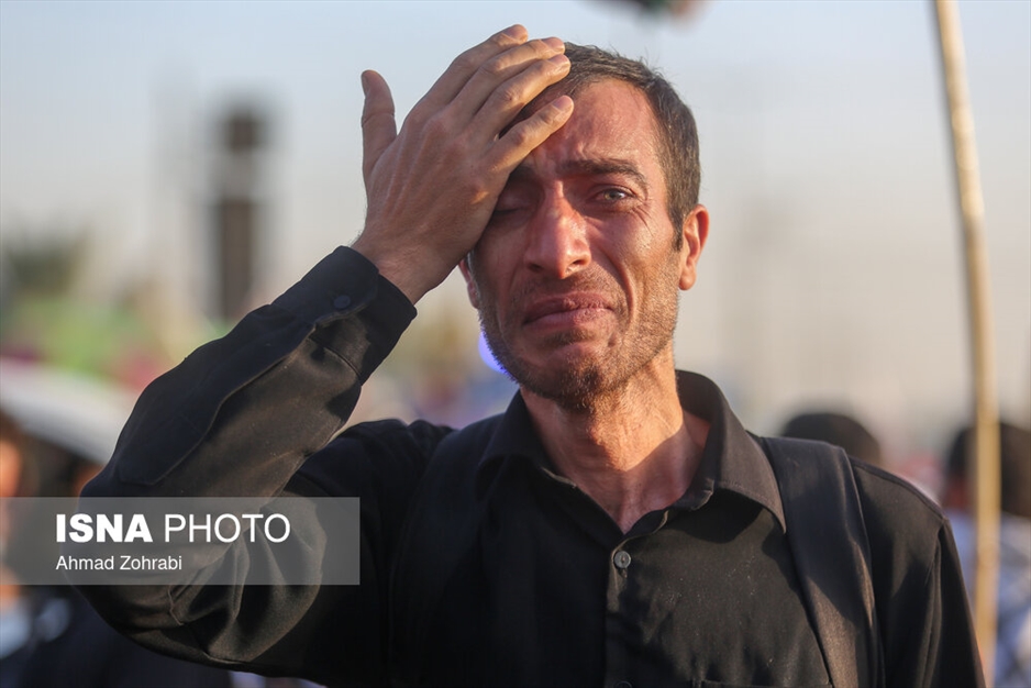 ورود و عزاداری زائران حسینی به کربلا