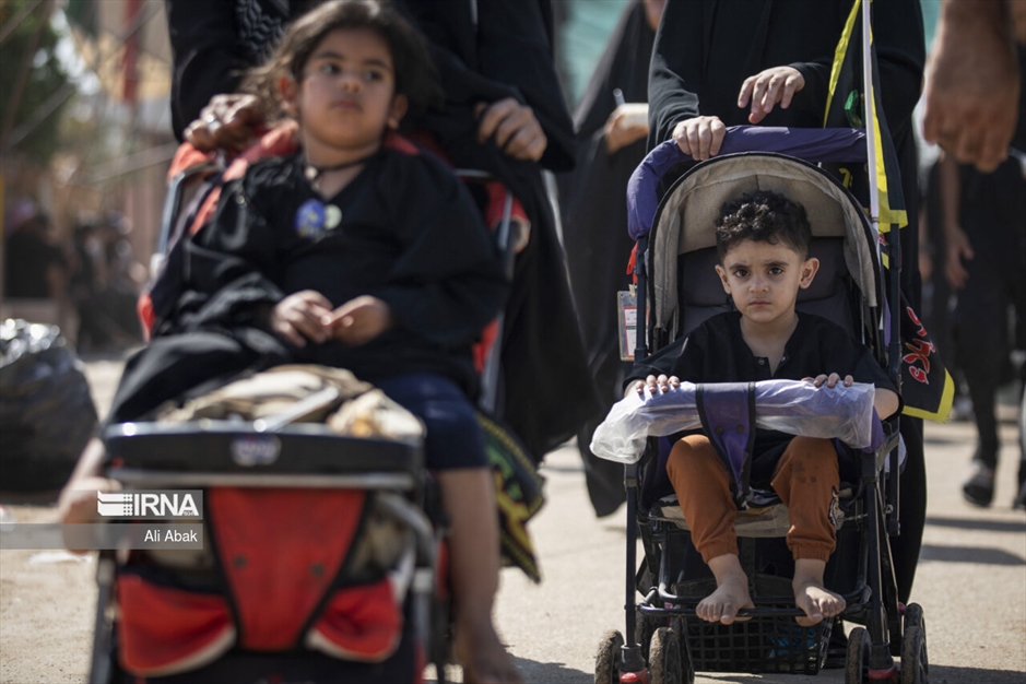 پیاده روی اربعین- کودکان حسینی